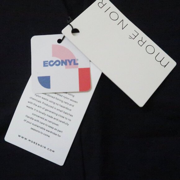 MORE NOIR Helene one piece swimsuit NWT sz L - Picture 5 of 9